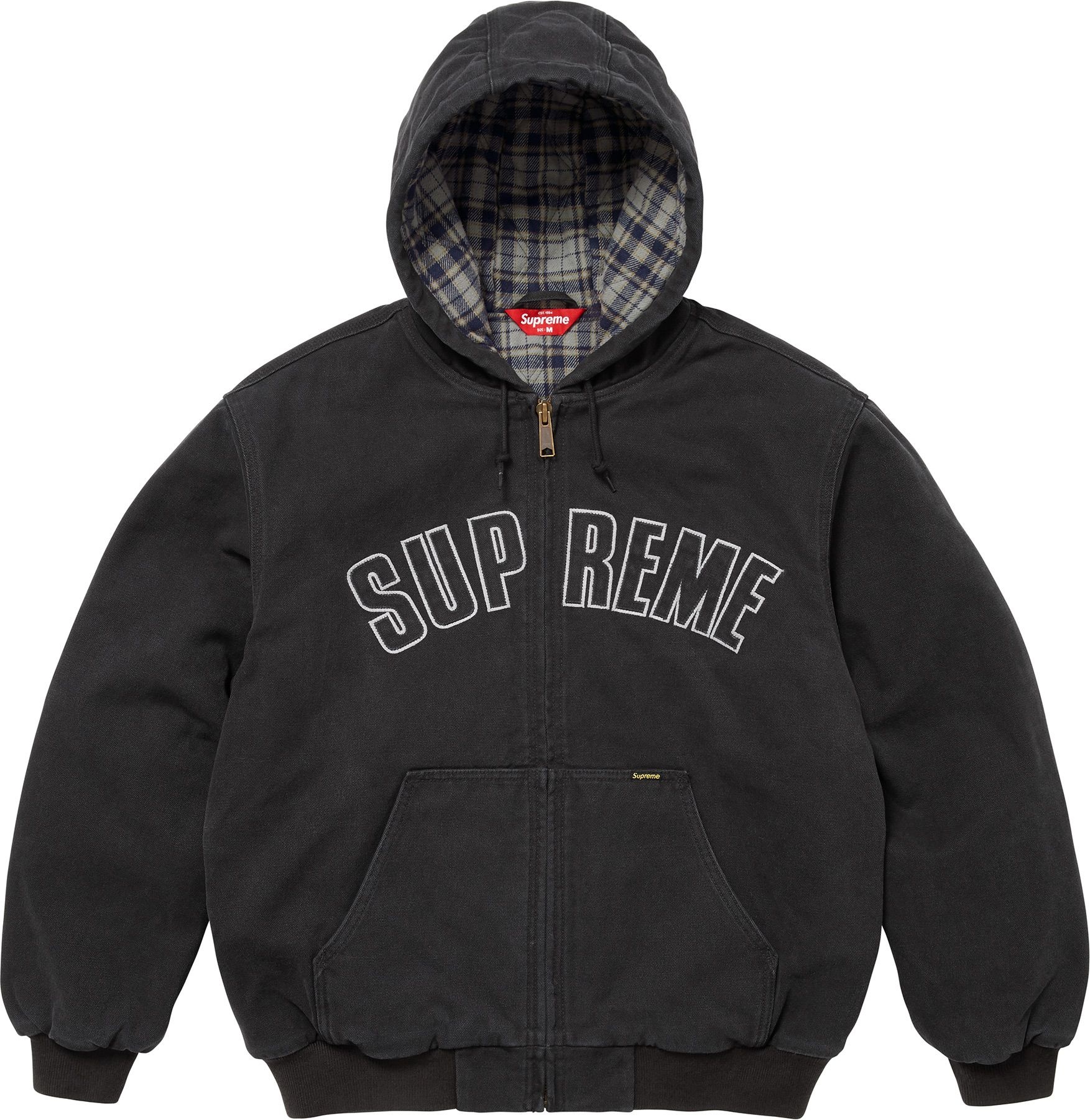 Reflective Arc Hooded Work Jacket view 23